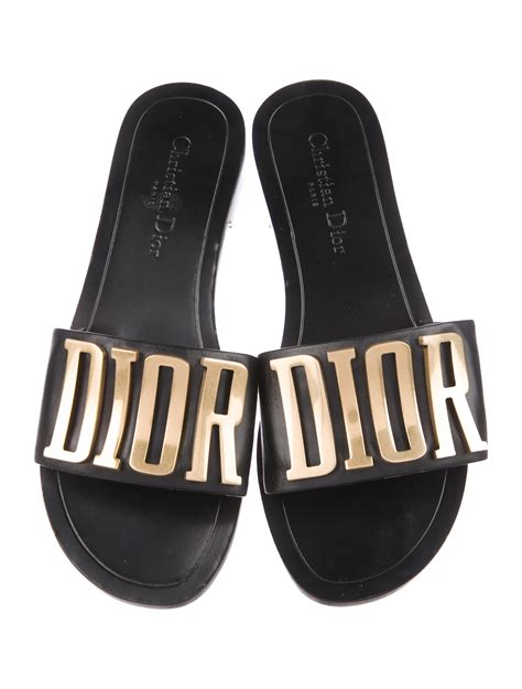 slide dior sandals|christian dior sandals tie up.